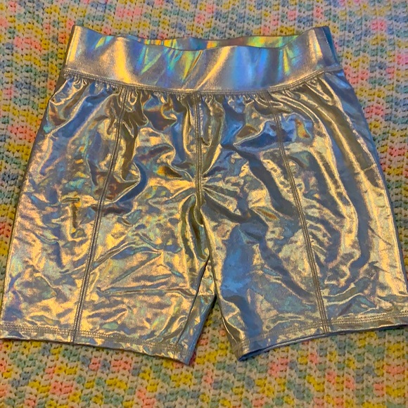 Coolest holograph biker short! - Picture 1 of 3